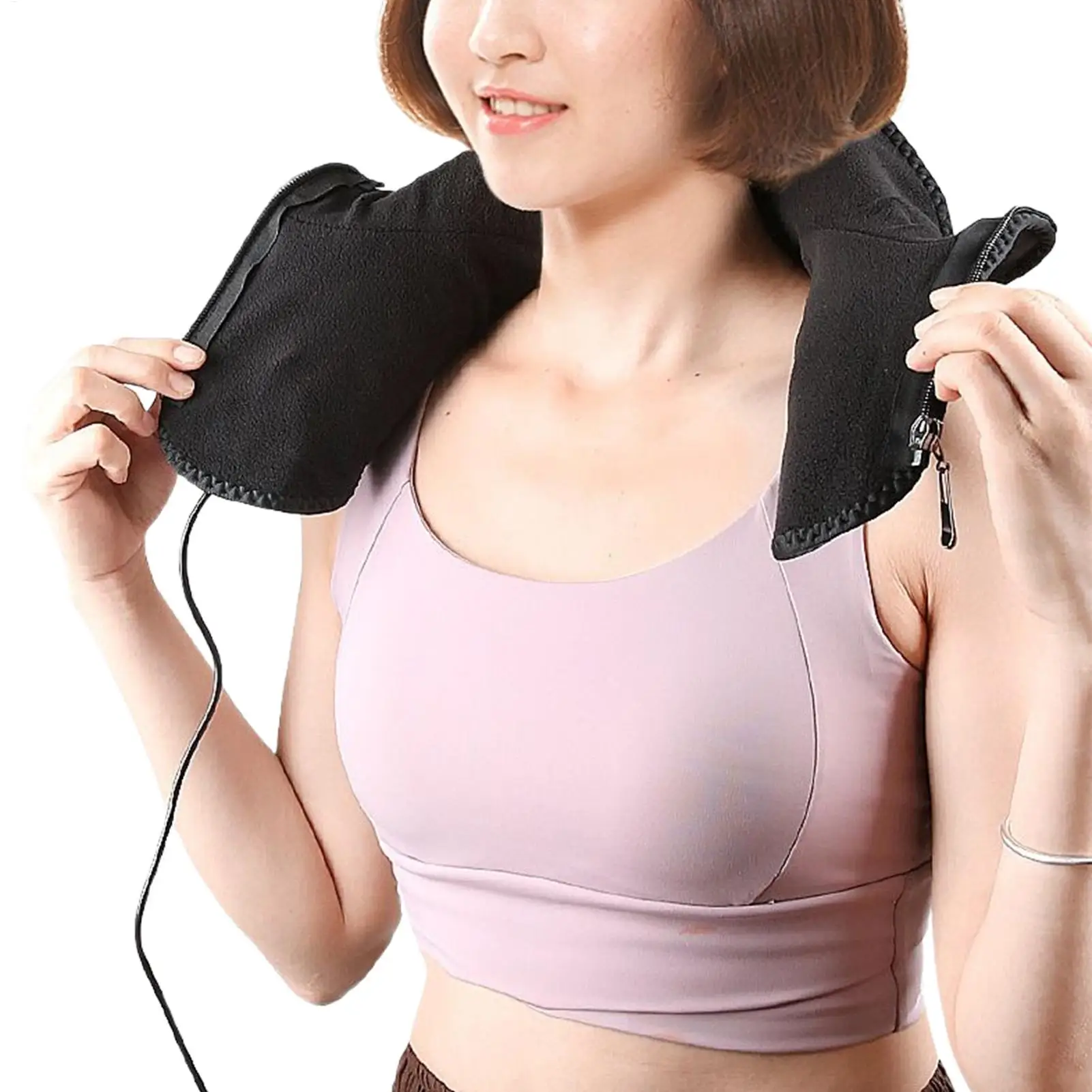 Грелка для шеи, 3-уровневая складная дышащая электрическая грелка для шеи, USB-нагреватель для студентов, женщин, мужчин, подростков, взрослых, поездок на работу 
Грелка для шеи, 3-уровневая складная дышащая электрическая грелка для шеи, USB-нагреватель для студентов, женщин, мужчин, подростков, взрослых, поездок на работу