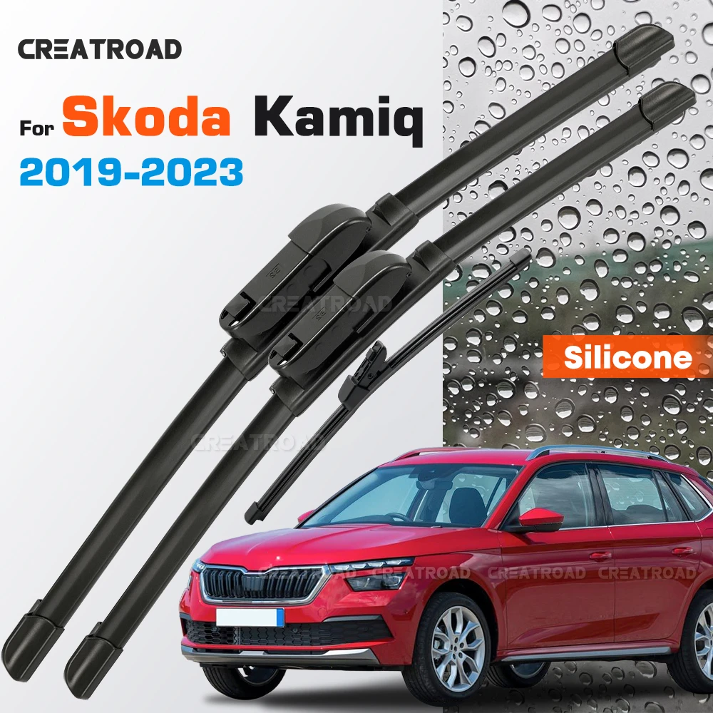 Silicone Wiper Blades Fit For Skoda Kamiq 2019-2023 Coated Silent HD Wear-Resistant Windshield Wipers 28"+18"+13"
Silicone Wiper Blades Fit For Skoda Kamiq 2019-2023 Coated Silent HD Wear-Resistant Windshield Wipers 28"+18"+13"