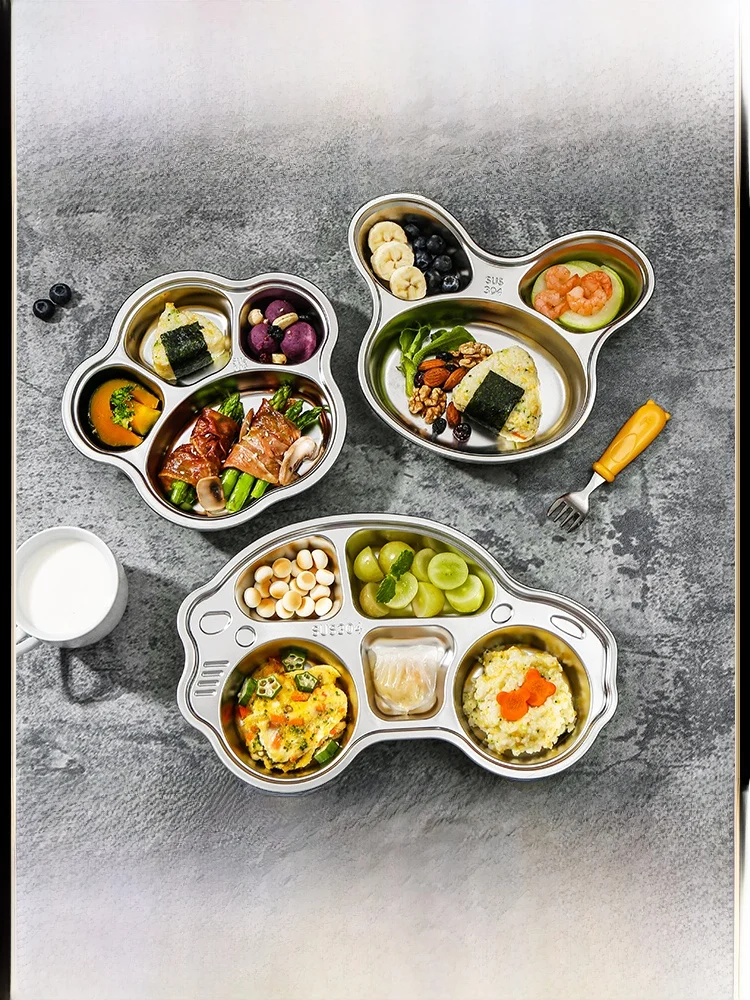 Children's Stainless Steel 304 Food Grade Dinner Plate Baby Bowl Cartoon Shape Home Use Antibacterial Property Single Layer
Children's Stainless Steel 304 Food Grade Dinner Plate Baby Bowl Cartoon Shape Home Use Antibacterial Property Single Layer