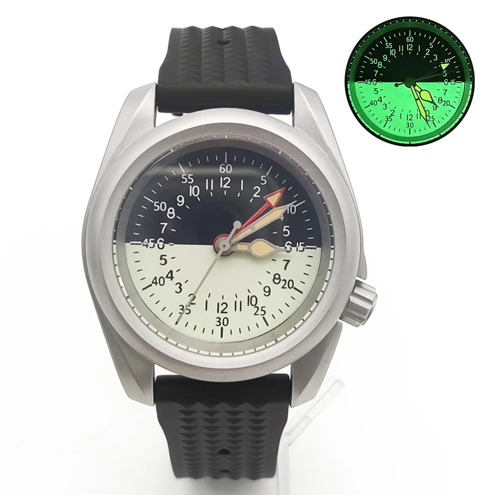 PARNSRPE 40mm Retro sandblasting watch Nostalgic mechanical watch Sapphire mirror NH35 automatic movement waterproof Luminous
PARNSRPE 40mm Retro sandblasting watch Nostalgic mechanical watch Sapphire mirror NH35 automatic movement waterproof Luminous