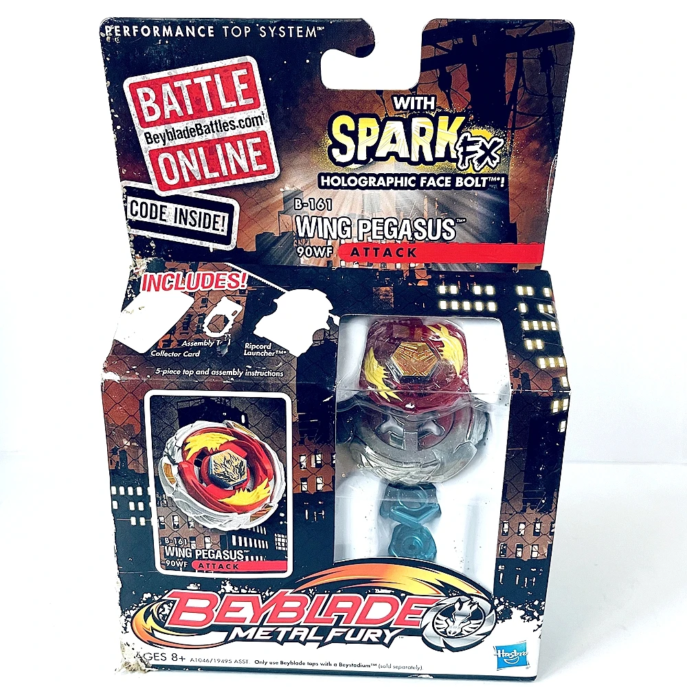 Beyblade B161 металлическое крыло ярости Pegasus Spark FX,BEYBLADE B-161 90WF Has-bro 2013 Misb РЕДКИЙ
Beyblade B161 металлическое крыло ярости Pegasus Spark FX,BEYBLADE B-161 90WF Has-bro 2013 Misb РЕДКИЙ