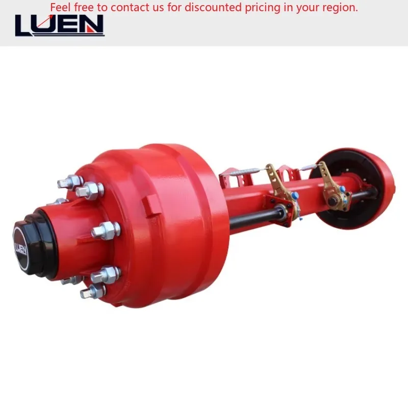 Luen Brand Low Price Japanese Type Axle For Semi Trailers Axles With Sale
Luen Brand Low Price Japanese Type Axle For Semi Trailers Axles With Sale