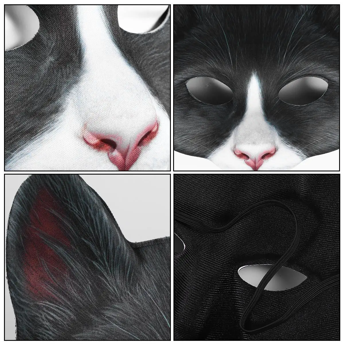 Cute Cat Mask for Adults Lightweight Comfortable Halloween Cosplay Props Women Costume Animal Face Mask No Irritation Toy
Cute Cat Mask for Adults Lightweight Comfortable Halloween Cosplay Props Women Costume Animal Face Mask No Irritation Toy