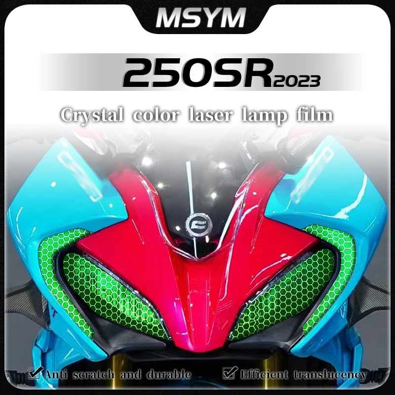 For CFMOTO 250SR 2022 Racing version Headlight protective film honeycomb laser sticker smoked black tail light film accessories
For CFMOTO 250SR 2022 Racing version Headlight protective film honeycomb laser sticker smoked black tail light film accessories