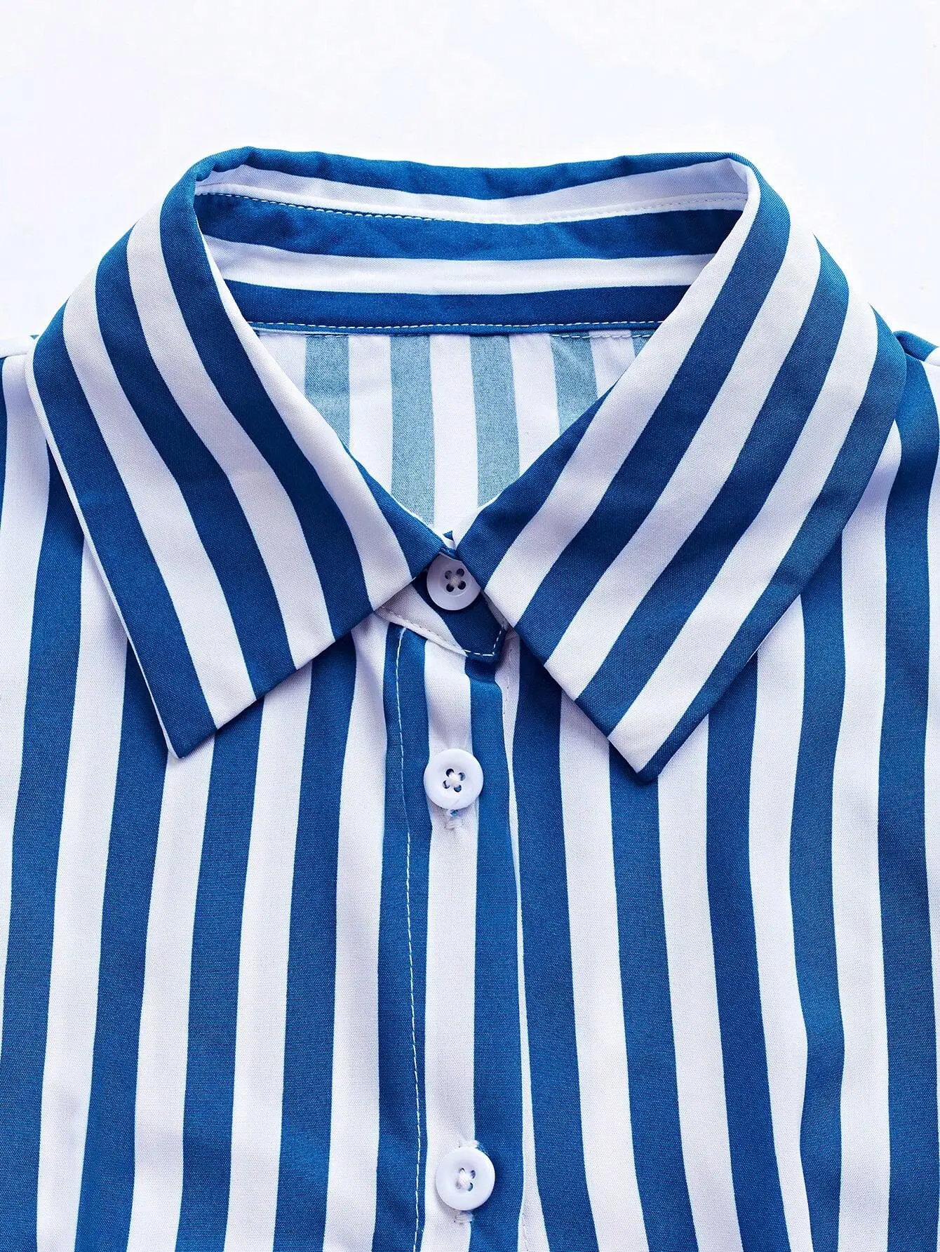 Women's Striped Long Sleeve Button Front Shirt Dress Casual Beach Style
Women's Striped Long Sleeve Button Front Shirt Dress Casual Beach Style