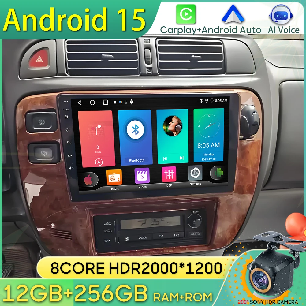 Android 15 Car Radio For Nissan Patrol 1997 - 2005 LHD RHD GPS Navigation Android Auto Carplay Wifi Video Stereo Cam 4G No 2din
Android 15 Car Radio For Nissan Patrol 1997 - 2005 LHD RHD GPS Navigation Android Auto Carplay Wifi Video Stereo Cam 4G No 2din