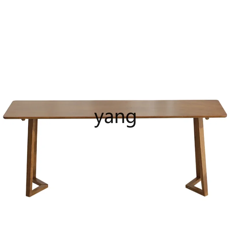 LMM Table Nordic Style Walnut Color Small Apartment Home Study and Bedroom Long Strip Desks and Chairs
LMM Table Nordic Style Walnut Color Small Apartment Home Study and Bedroom Long Strip Desks and Chairs