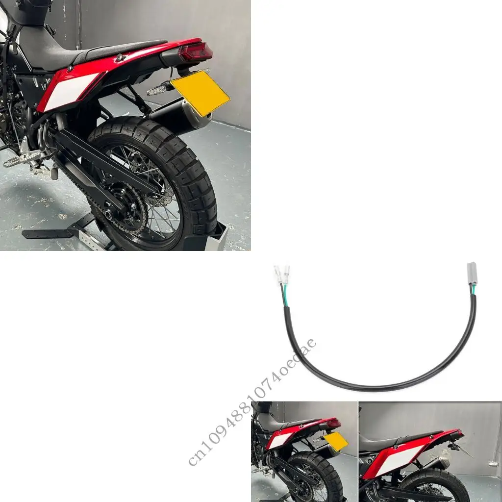 Waterproof Motorcycle License Plate Wire Connector for Tenere 700 License Plate Lamp Wire Harness
Waterproof Motorcycle License Plate Wire Connector for Tenere 700 License Plate Lamp Wire Harness
