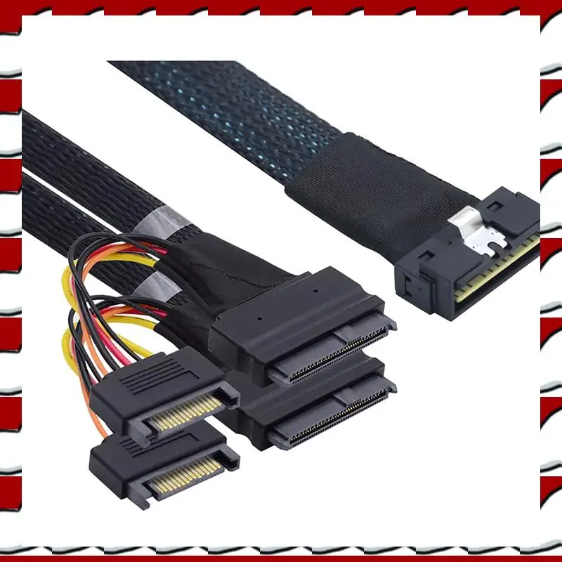 T35C Dual SFF-8639 U.2 Nvme SSD Высокоскоростной кабель для передачи данных, PCI-E Slimline SAS SFF-8654 8I с питанием SATA 1M
T35C Dual SFF-8639 U.2 Nvme SSD Высокоскоростной кабель для передачи данных, PCI-E Slimline SAS SFF-8654 8I с питанием SATA 1M