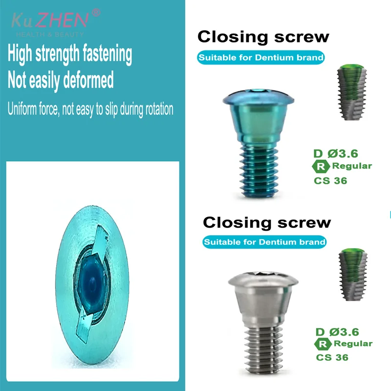 Титановый сплав, стоматологическая медицинская лаборатория, стоматологический уплотнительный винт, Accesso для стоматолога, универсальный сменный имплантат, стоматологическое оборудование
Титановый сплав, стоматологическая медицинская лаборатория, стоматологический уплотнительный винт, Accesso для стоматолога, универсальный сменный имплантат, стоматологическое оборудование