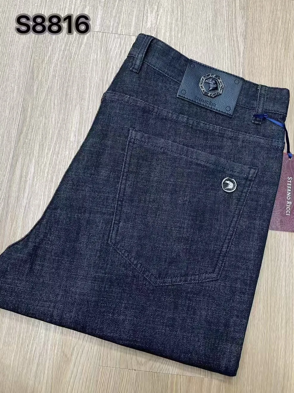 Stefno Rci Metal Eagle Head Casual Jeans Men's Mid-Low Waist Denim Pants Youth Faion Autumn Winter Quali Clothing
Stefno Rci Metal Eagle Head Casual Jeans Men's Mid-Low Waist Denim Pants Youth Faion Autumn Winter Quali Clothing