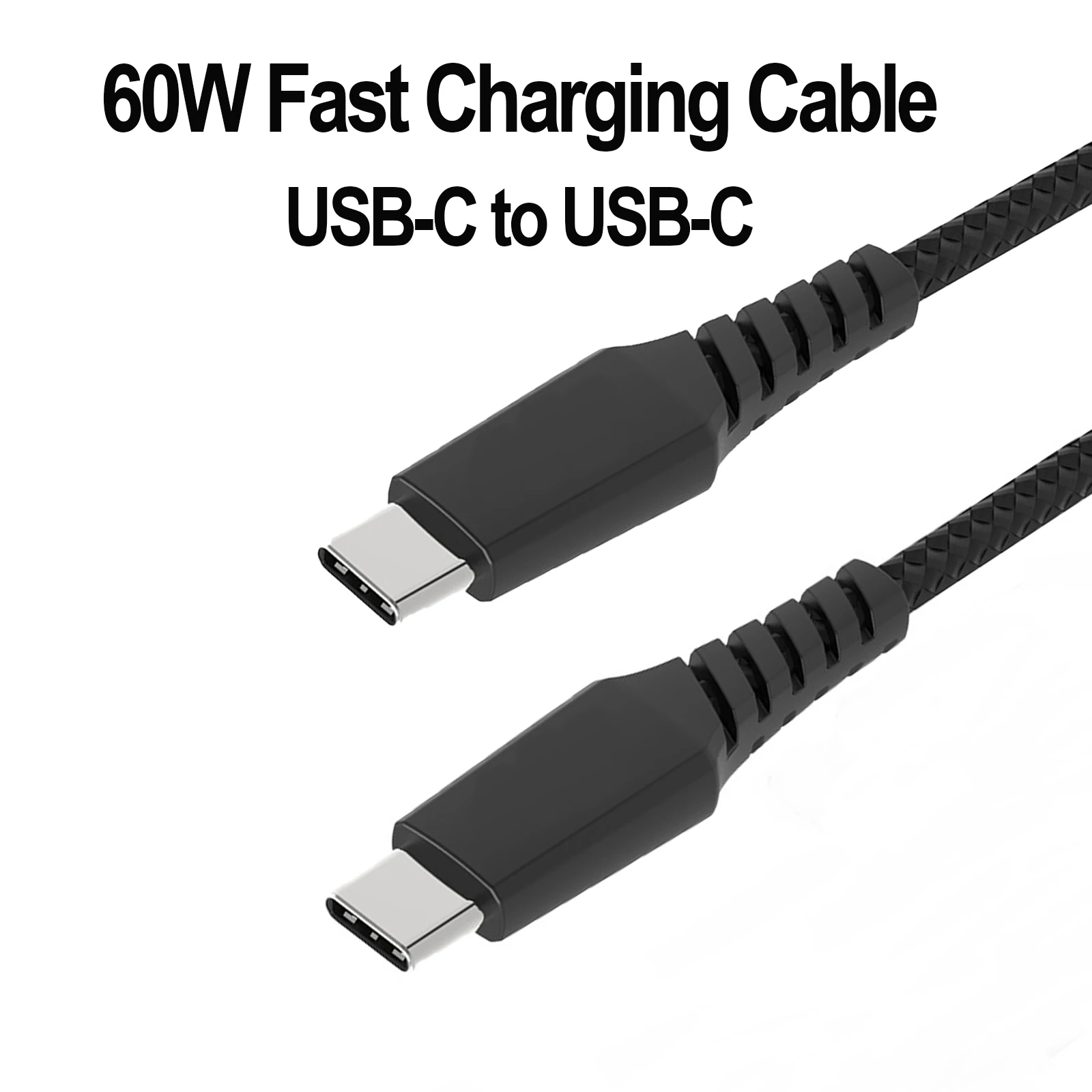 Durable USB-C to USB-C Fast Charging Cable PD60W for iPhone15/16 Samsung S24/23/22, Macbook Pro/Air, iPad and Notebook, up to 3m
Durable USB-C to USB-C Fast Charging Cable PD60W for iPhone15/16 Samsung S24/23/22, Macbook Pro/Air, iPad and Notebook, up to 3m