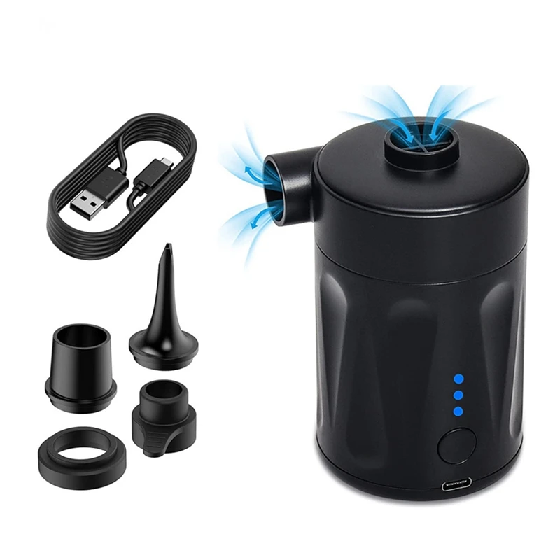 Air Charging Pump 3.7V 4000Mah USB TPY-C Fast Mini Outdoor Vacuum Pump Portable Electric Outdoor Charging Pumps
Air Charging Pump 3.7V 4000Mah USB TPY-C Fast Mini Outdoor Vacuum Pump Portable Electric Outdoor Charging Pumps