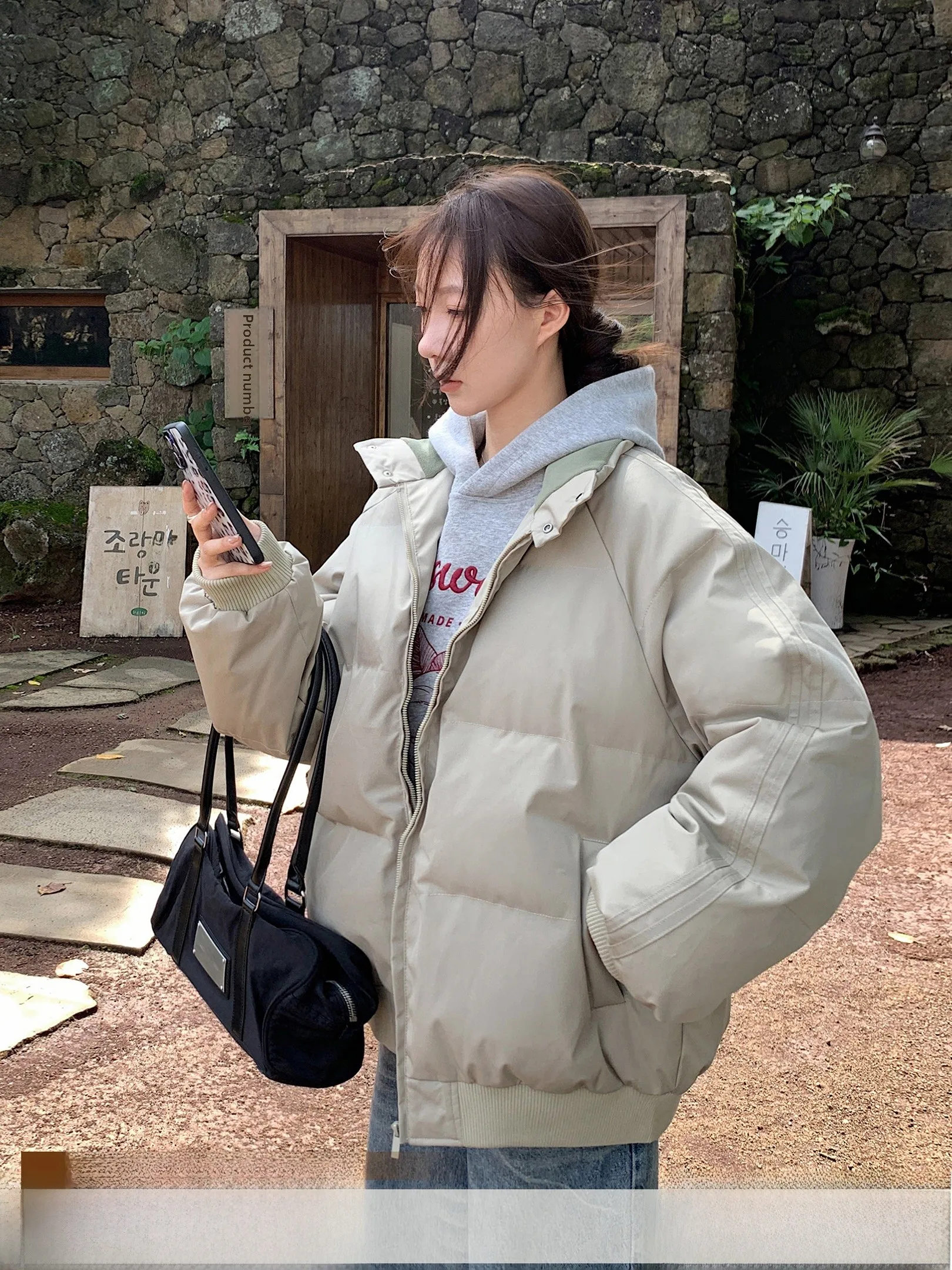 Thi Winter Jaet, корейская женская хлопковая одежда без шапки, пальто сэндвич-хлеб, зимняя одежда, длинная застежка-молния све
Thi Winter Jaet, корейская женская хлопковая одежда без шапки, пальто сэндвич-хлеб, зимняя одежда, длинная застежка-молния све