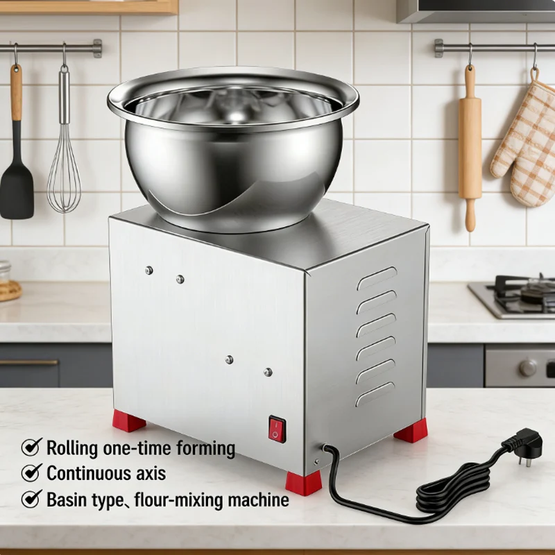 Automatic Dough Mixer 220V Commercial Flour Mixer Bread Dough Kneading Machine
Automatic Dough Mixer 220V Commercial Flour Mixer Bread Dough Kneading Machine