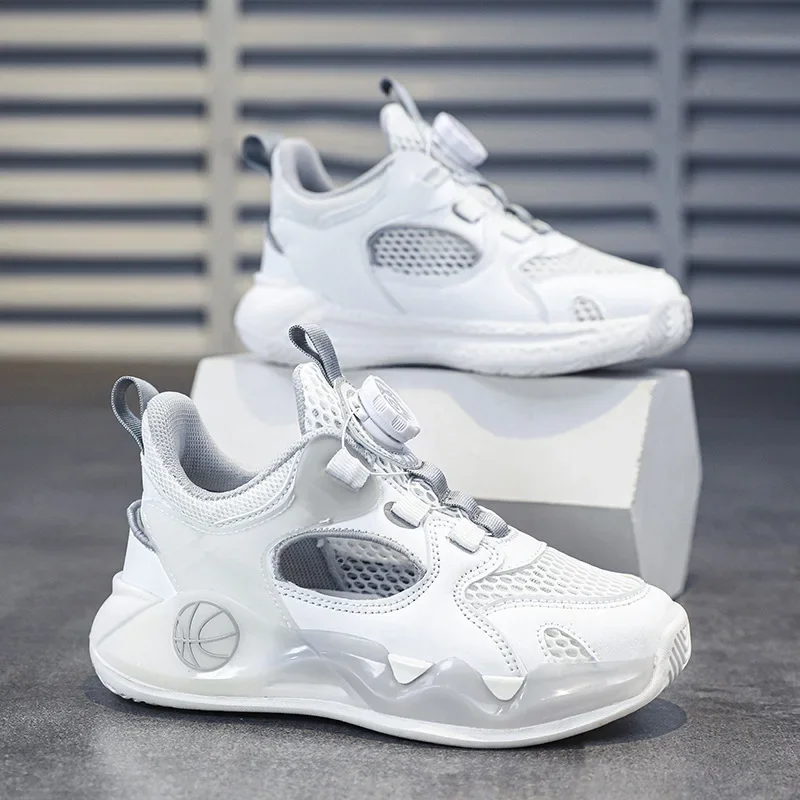 Children's Sports Shoes 2024 New Summer Mesh Breathable Hollow Big Children's Boys' Versatile and Comfortable Running Shoes
Children's Sports Shoes 2024 New Summer Mesh Breathable Hollow Big Children's Boys' Versatile and Comfortable Running Shoes
