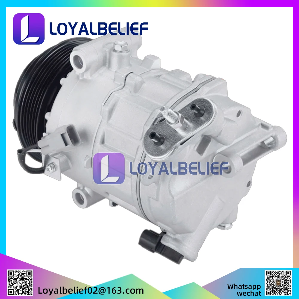 Компрессор кондиционера 6PK 7SBH17 для Jeep Cherokee KL 2014-22, Chrysler 200 2015-17, 68103198AA, 68103198AB, 68103198AC
Компрессор кондиционера 6PK 7SBH17 для Jeep Cherokee KL 2014-22, Chrysler 200 2015-17, 68103198AA, 68103198AB, 68103198AC