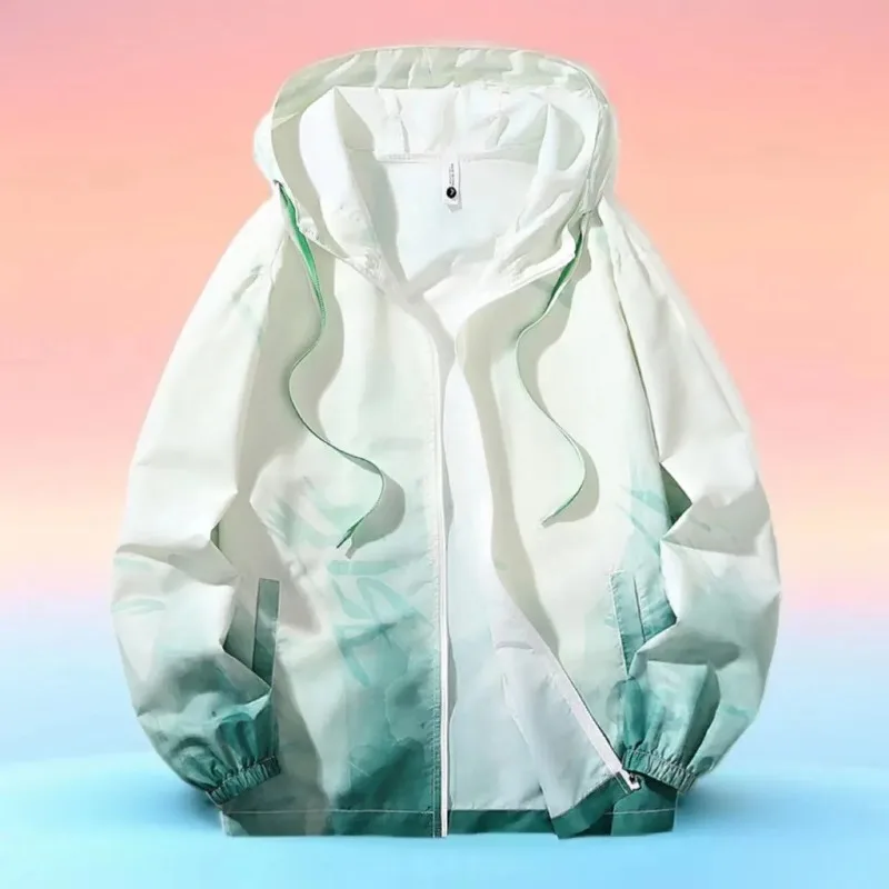 Mens Gradient Ice Silk Sun Protection Hooded Jacket Lightweight Summer Outdoor Skin Coat Unisex
Mens Gradient Ice Silk Sun Protection Hooded Jacket Lightweight Summer Outdoor Skin Coat Unisex