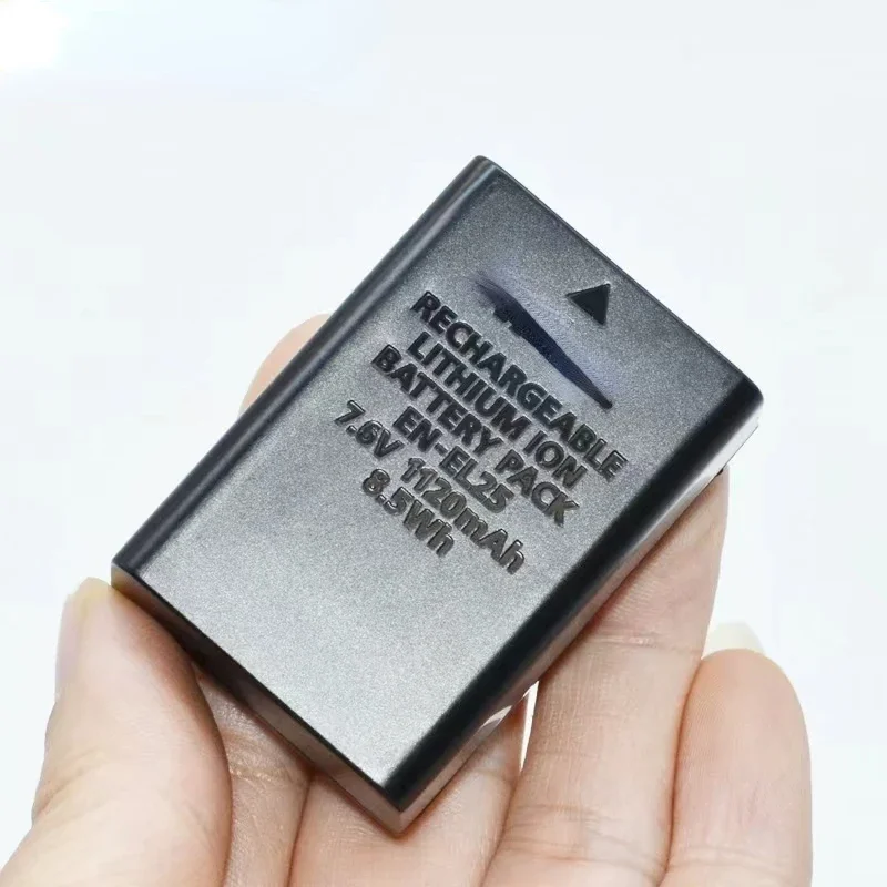 100% оригинал 1120 мА · ч для EN-EL25 Z30 Z50 Z50 II зарядное устройство для фотоаппарата ZFC
100% оригинал 1120 мА · ч для EN-EL25 Z30 Z50 Z50 II зарядное устройство для фотоаппарата ZFC