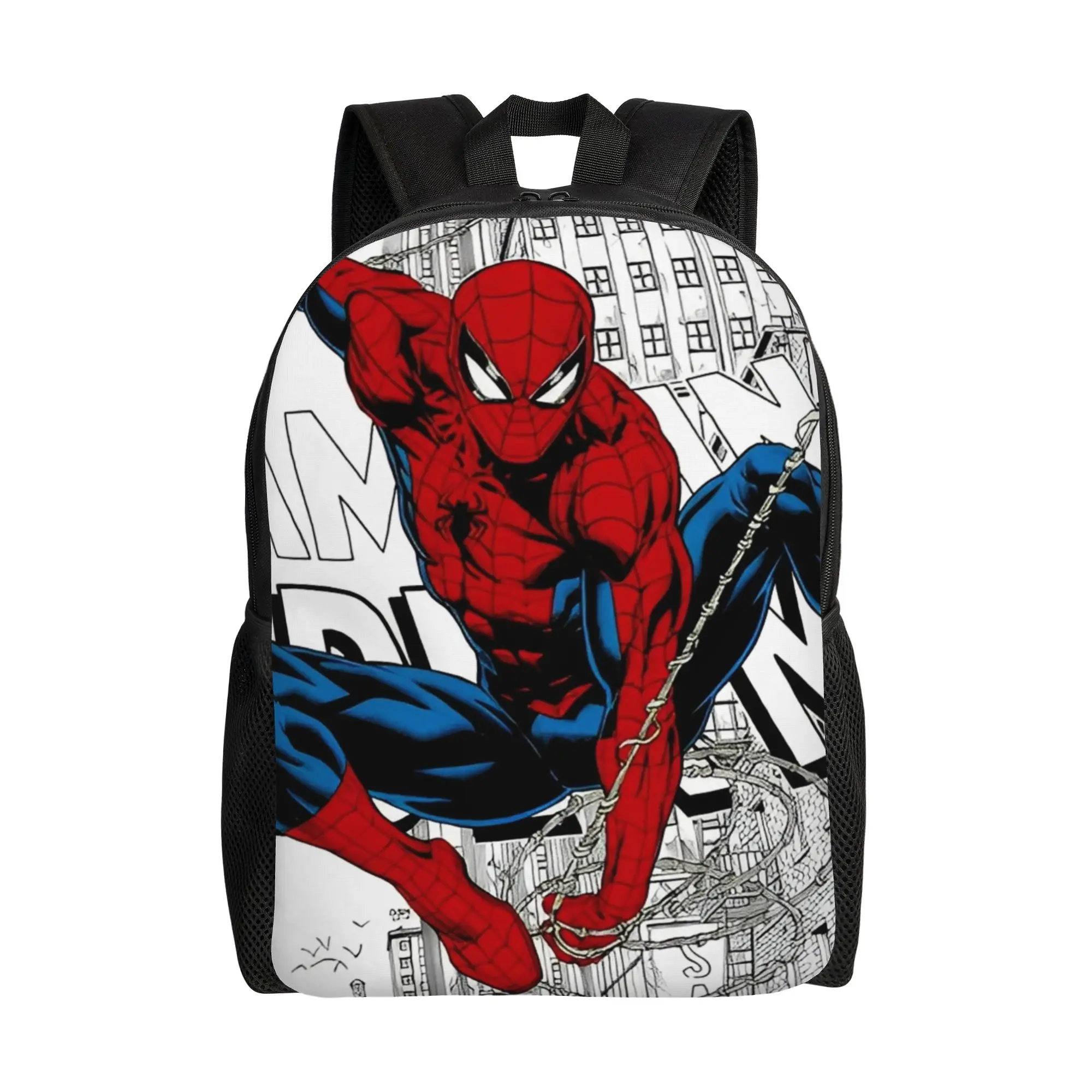 Рюкзак Spider-Man Heros для мужчин и женщин, модный, для старшей школы, для походов, путешествий, повседневный рюкзак, холщовые сумки для ноутбуков, спортивные сумки
Рюкзак Spider-Man Heros для мужчин и женщин, модный, для старшей школы, для походов, путешествий, повседневный рюкзак, холщовые сумки для ноутбуков, спортивные сумки