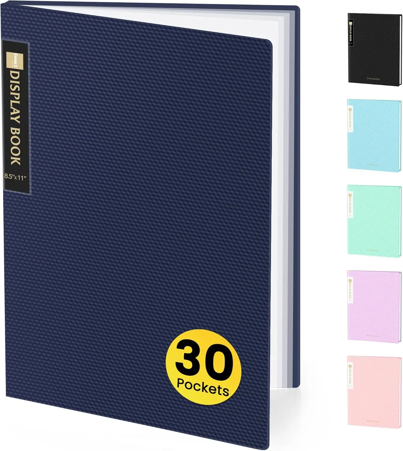 18-Pocket Presentation Portfolio, Displays 36 Pages, 8.5x11 Clear Sheet Protectors, Art Portfolio for Certificates & Office Projects, Document Organizer
18-Pocket Presentation Portfolio, Displays 36 Pages, 8.5x11 Clear Sheet Protectors, Art Portfolio for Certificates & Office Projects, Document Organizer
