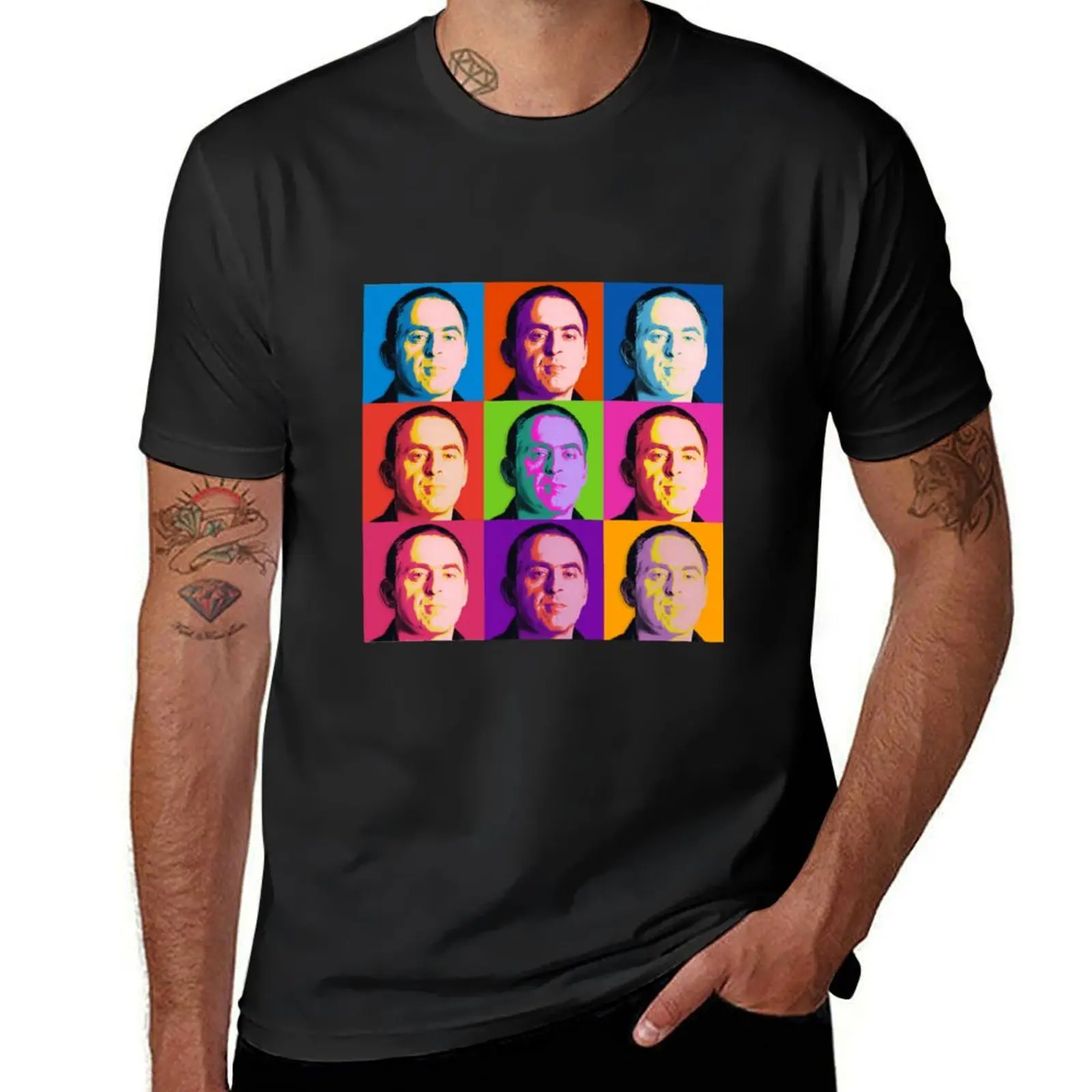 Snooker - Ronnie O'Sullivan by Andy Warhol - Pop Art T-Shirt plus sizes tees quick-drying kawaii clothes workout shirts for men
Snooker - Ronnie O'Sullivan by Andy Warhol - Pop Art T-Shirt plus sizes tees quick-drying kawaii clothes workout shirts for men