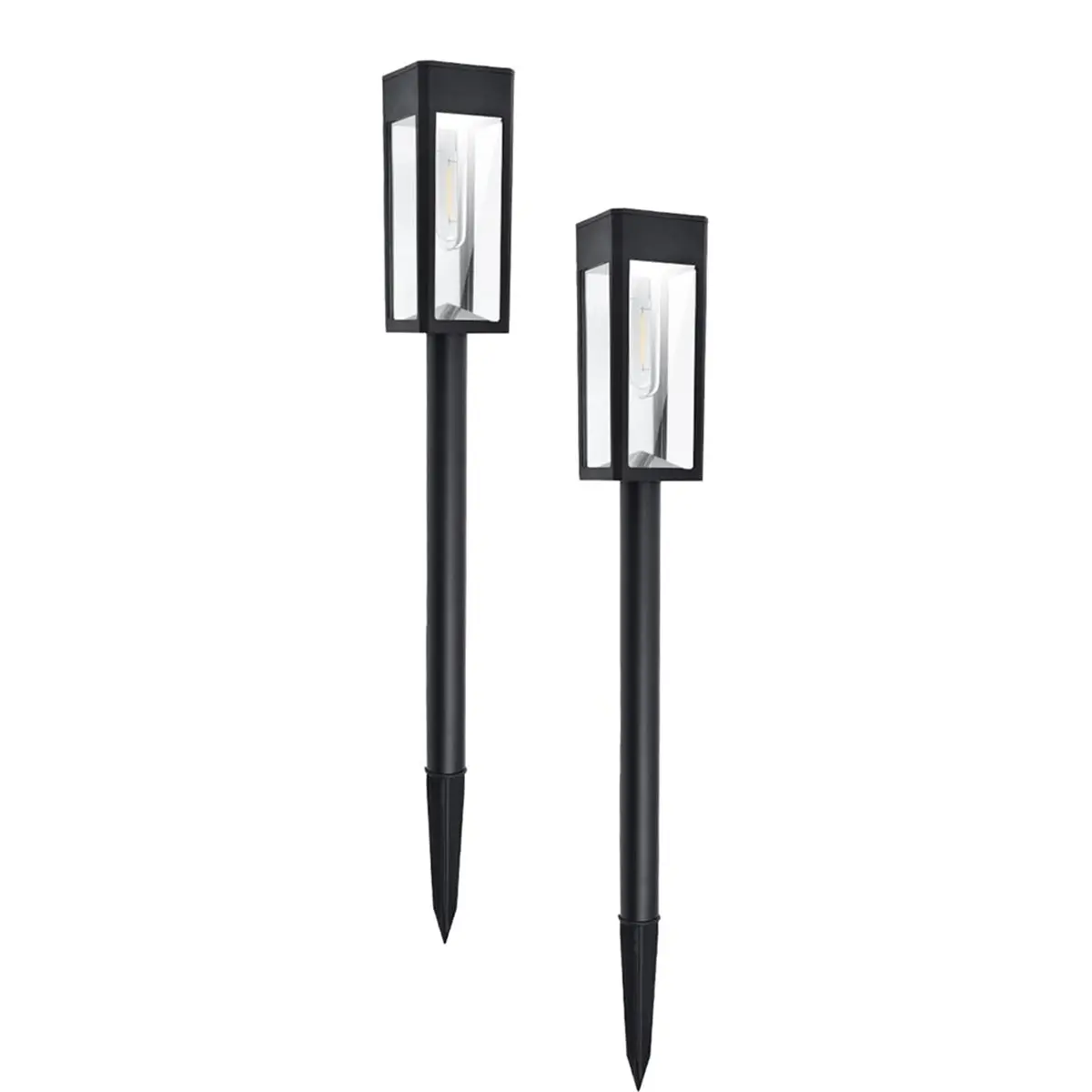 FTGT NEW 2 Packs Solar Pathway Lights Outdoor, Glass Metal Led Garden Landscape Lightings, 3000K Warm White, Waterproof for Yard
FTGT NEW 2 Packs Solar Pathway Lights Outdoor, Glass Metal Led Garden Landscape Lightings, 3000K Warm White, Waterproof for Yard
