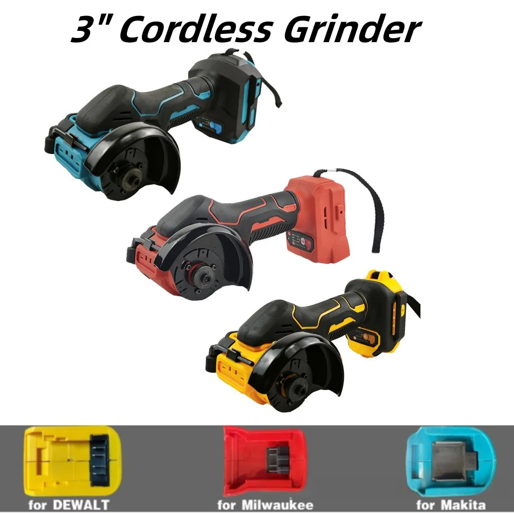 3inch Brushless Electric Circular Saw 20000RPM Cordless Electric Woodworking Cutting Saw Tool for Makita/Dewalt 18v Battery
3inch Brushless Electric Circular Saw 20000RPM Cordless Electric Woodworking Cutting Saw Tool for Makita/Dewalt 18v Battery