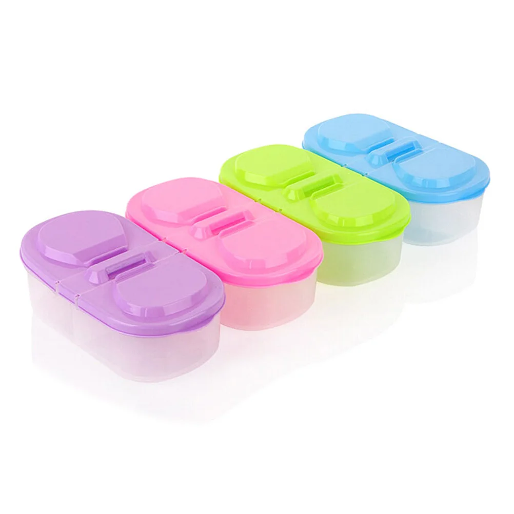 4pcs Double Compartments Kitchen Storage Box with Lid Sealed Plastic Crisper Refrigerator Food Container ( Color)
4pcs Double Compartments Kitchen Storage Box with Lid Sealed Plastic Crisper Refrigerator Food Container ( Color)