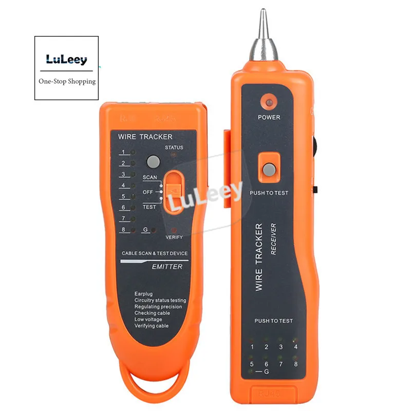 Line Finder RJ11 RJ45 Cat5 Cat6 Telephone Wire Tracker Tracer Toner Ethernet LAN Network Cable Tester Detector
Line Finder RJ11 RJ45 Cat5 Cat6 Telephone Wire Tracker Tracer Toner Ethernet LAN Network Cable Tester Detector