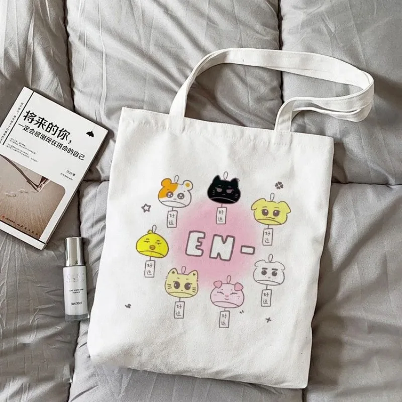 ENHYPEN Cartoon Peripheral Storage Bag JUNGWON JAY JAKE SUNGHOON Handbags Large Capacity Shopper Bags Gift
ENHYPEN Cartoon Peripheral Storage Bag JUNGWON JAY JAKE SUNGHOON Handbags Large Capacity Shopper Bags Gift