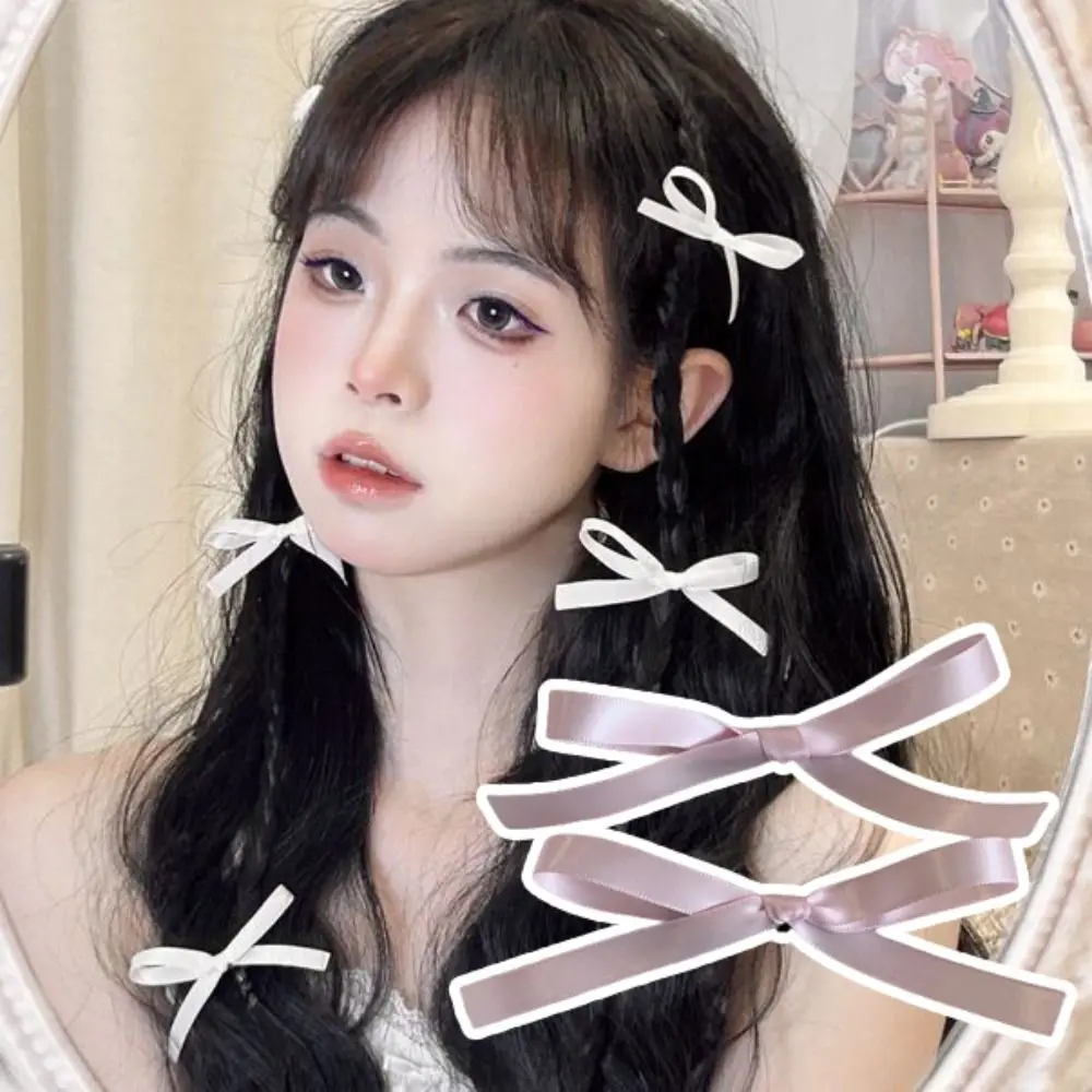 1PC New Sweet Bowknot Hair Clips Hair Accessories Headwear Bow Hairpin Cute Ballet Ribbon Bang Clip Girls
1PC New Sweet Bowknot Hair Clips Hair Accessories Headwear Bow Hairpin Cute Ballet Ribbon Bang Clip Girls