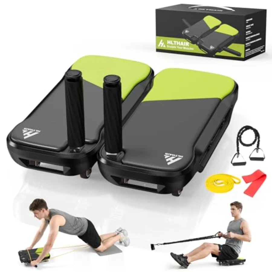 Detachable Ab Roller Wheel with 360 Multi-Directional Design for Core Full Body Workout 8-Wheel Ab Trainer in Black
Detachable Ab Roller Wheel with 360 Multi-Directional Design for Core Full Body Workout 8-Wheel Ab Trainer in Black