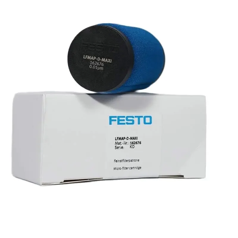 FESTO Precision filter element LFMAP-D-MIDI 162675 LFMAP-D-MAXI 162676 LFMBP-D-MAXI 162679LFMAP
FESTO Precision filter element LFMAP-D-MIDI 162675 LFMAP-D-MAXI 162676 LFMBP-D-MAXI 162679LFMAP