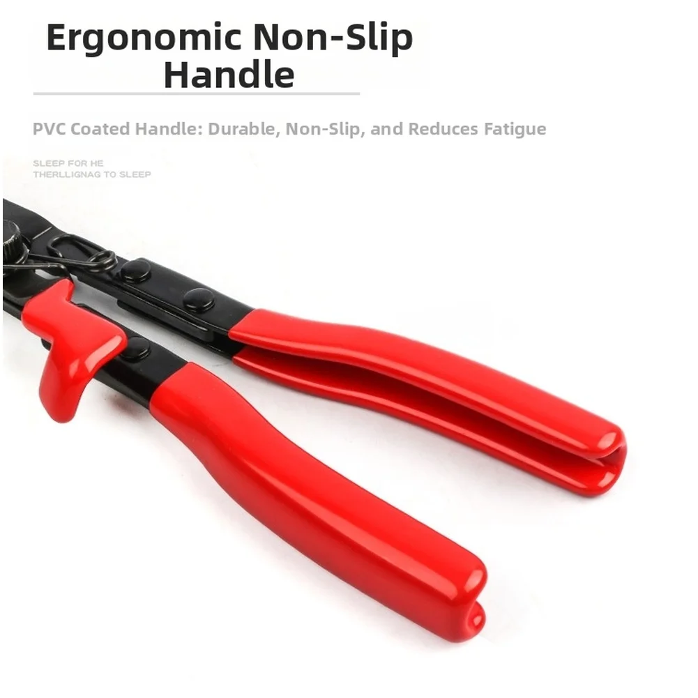 Heavy Duty Exhaust Pipe C Clamp Removal Pliers with Self Locking Pin and Non Slip Handles for Automotive Repair and Installation
Heavy Duty Exhaust Pipe C Clamp Removal Pliers with Self Locking Pin and Non Slip Handles for Automotive Repair and Installation