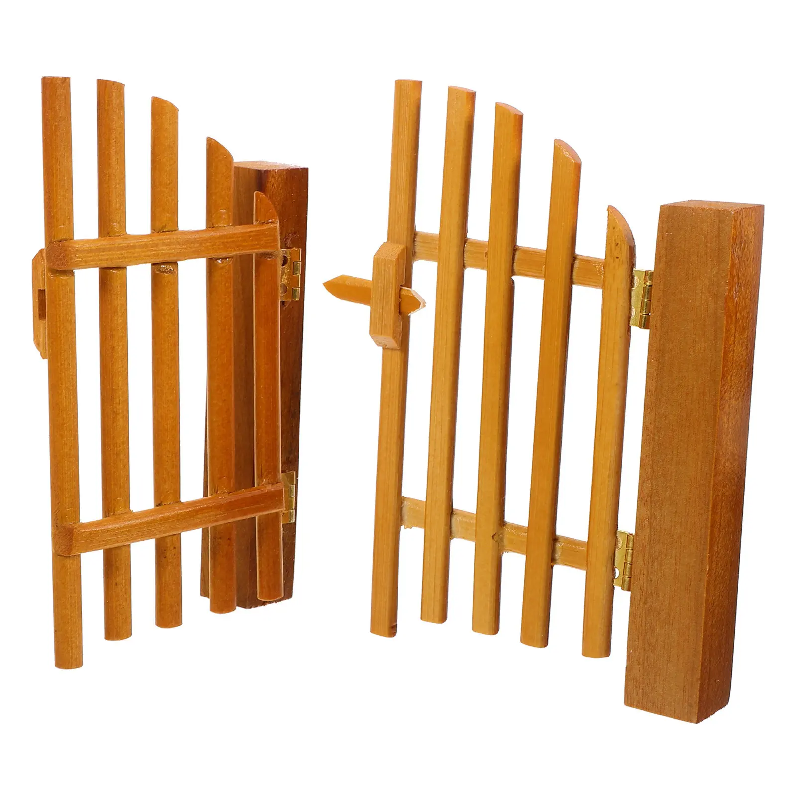 Miniature Wooden Gate for Mini House Decoration Lifelike Opening Function Handcrafted Solid Wood Dollhouse Accessory Tiny House
Miniature Wooden Gate for Mini House Decoration Lifelike Opening Function Handcrafted Solid Wood Dollhouse Accessory Tiny House