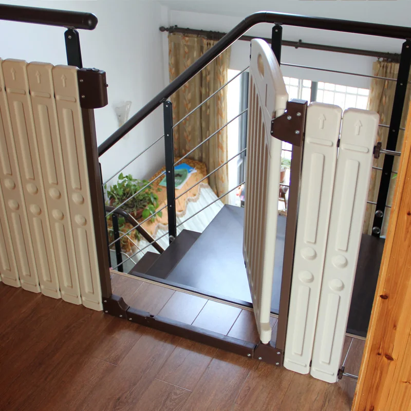 Stairway guardrail, child safety door, baby door fence, protective fence, pet isolation dog fence pole, no punching
Stairway guardrail, child safety door, baby door fence, protective fence, pet isolation dog fence pole, no punching