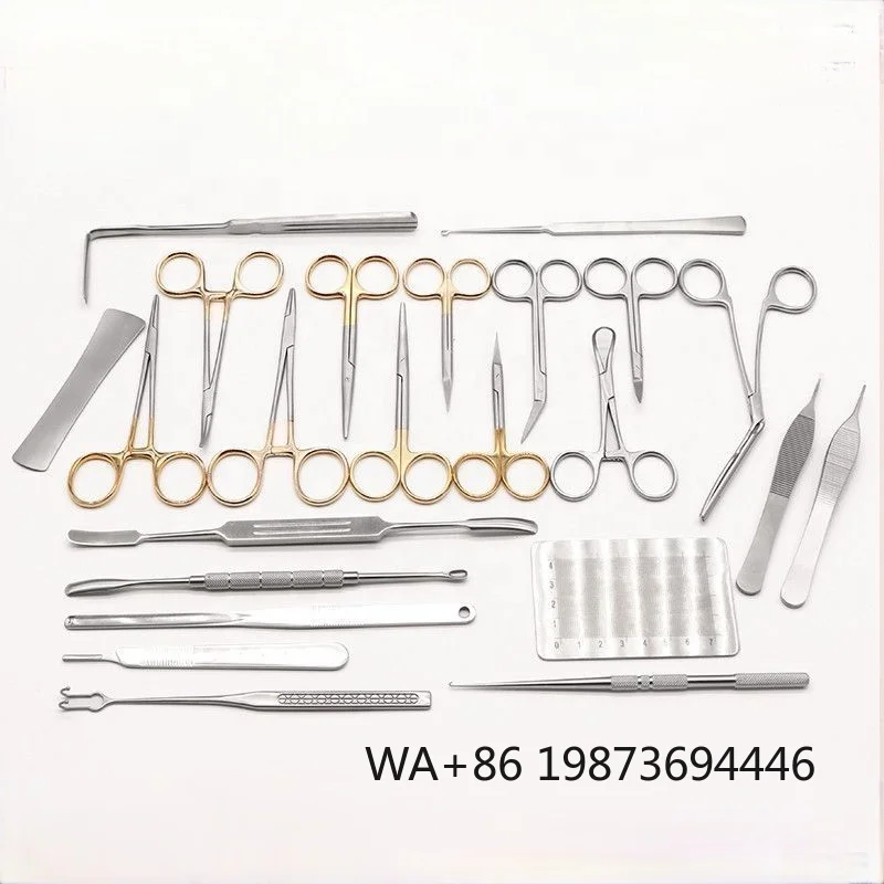 23-Piece Manual Rhinoplasty Instrument Kit, Full Set Nose Surgery Tools for Plastic Operation
23-Piece Manual Rhinoplasty Instrument Kit, Full Set Nose Surgery Tools for Plastic Operation