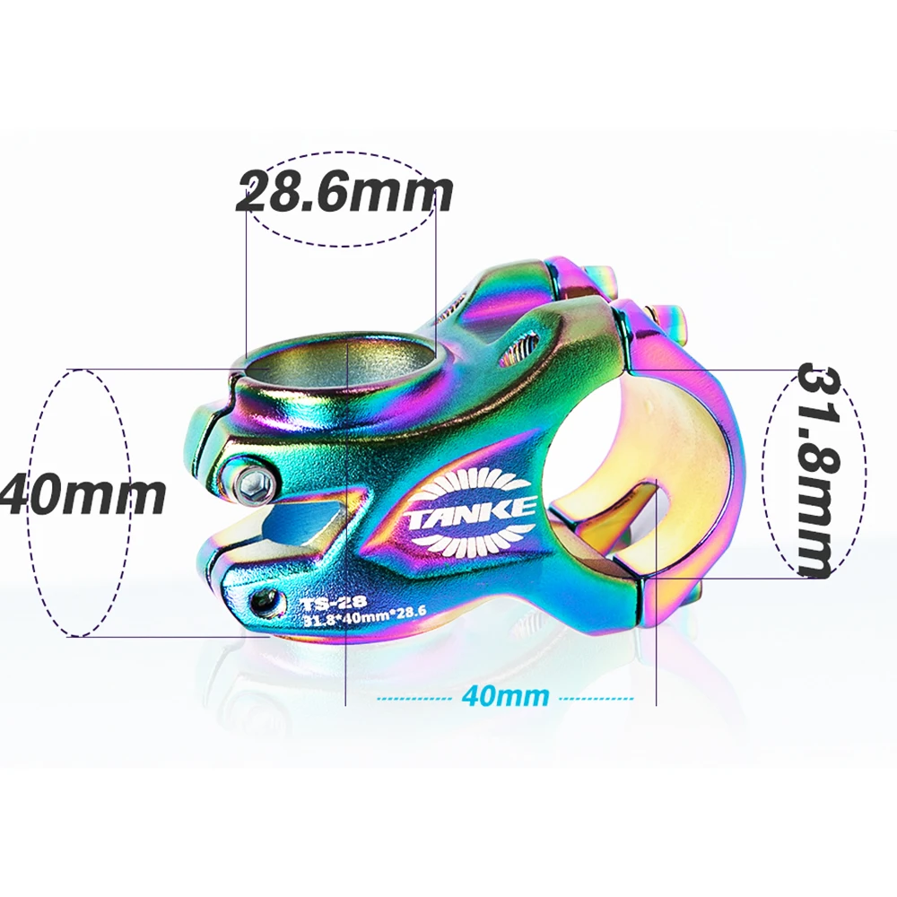 Aluminum Alloy Stem Ultra-light 0 Degree Short Stem 28.6*31.8mm Stem Accessories Mountain Bike Stem
Aluminum Alloy Stem Ultra-light 0 Degree Short Stem 28.6*31.8mm Stem Accessories Mountain Bike Stem