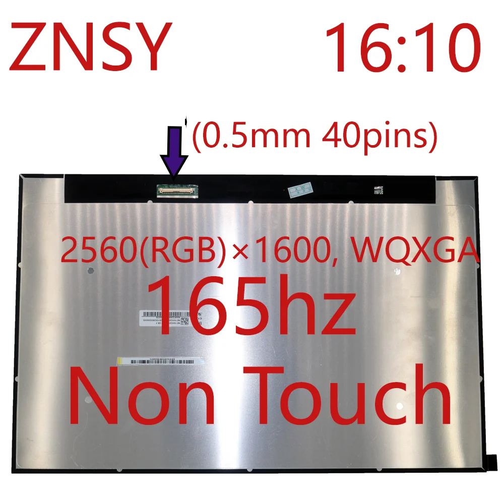 16“100%DCI-P3 Laptop LED Screen for lenovo ThinkBook 16p g2/g3/g4 QHD 165HZ Display Matrix NE160QDM-NY1/NY2/NY3 5D11E22253
16“100%DCI-P3 Laptop LED Screen for lenovo ThinkBook 16p g2/g3/g4 QHD 165HZ Display Matrix NE160QDM-NY1/NY2/NY3 5D11E22253