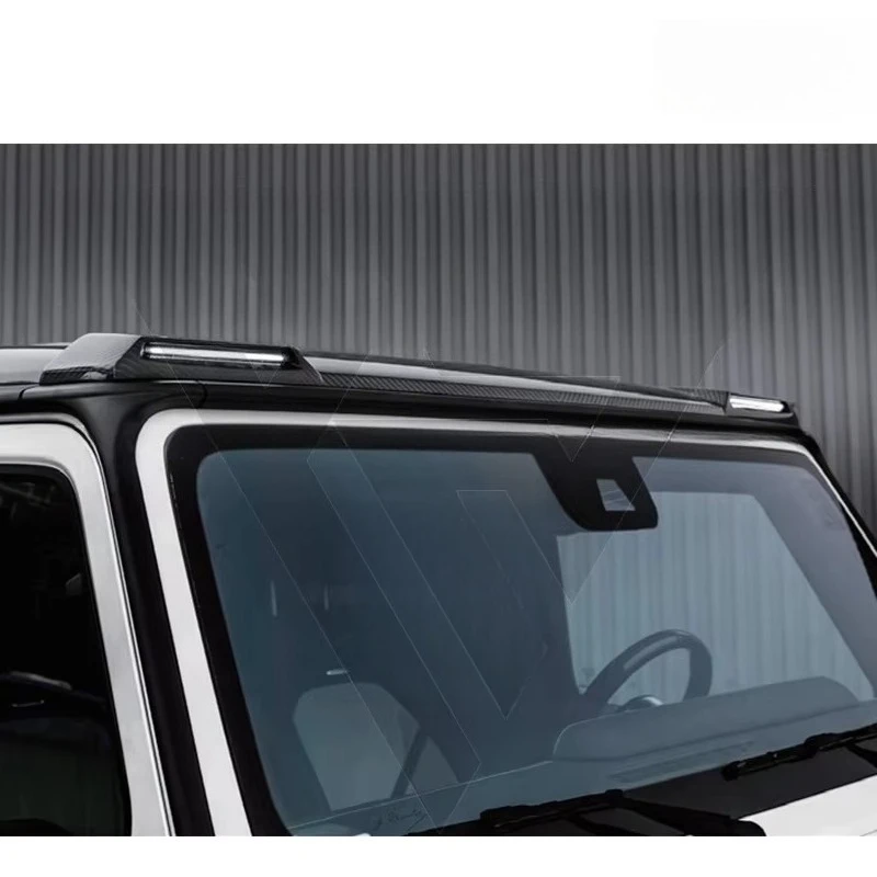 Topcar Style Dry Carbon Fiber Roof Spoiler With LED Lights for W464 G63 G500 G350 2019-2024 Carbon Spoiler
Topcar Style Dry Carbon Fiber Roof Spoiler With LED Lights for W464 G63 G500 G350 2019-2024 Carbon Spoiler