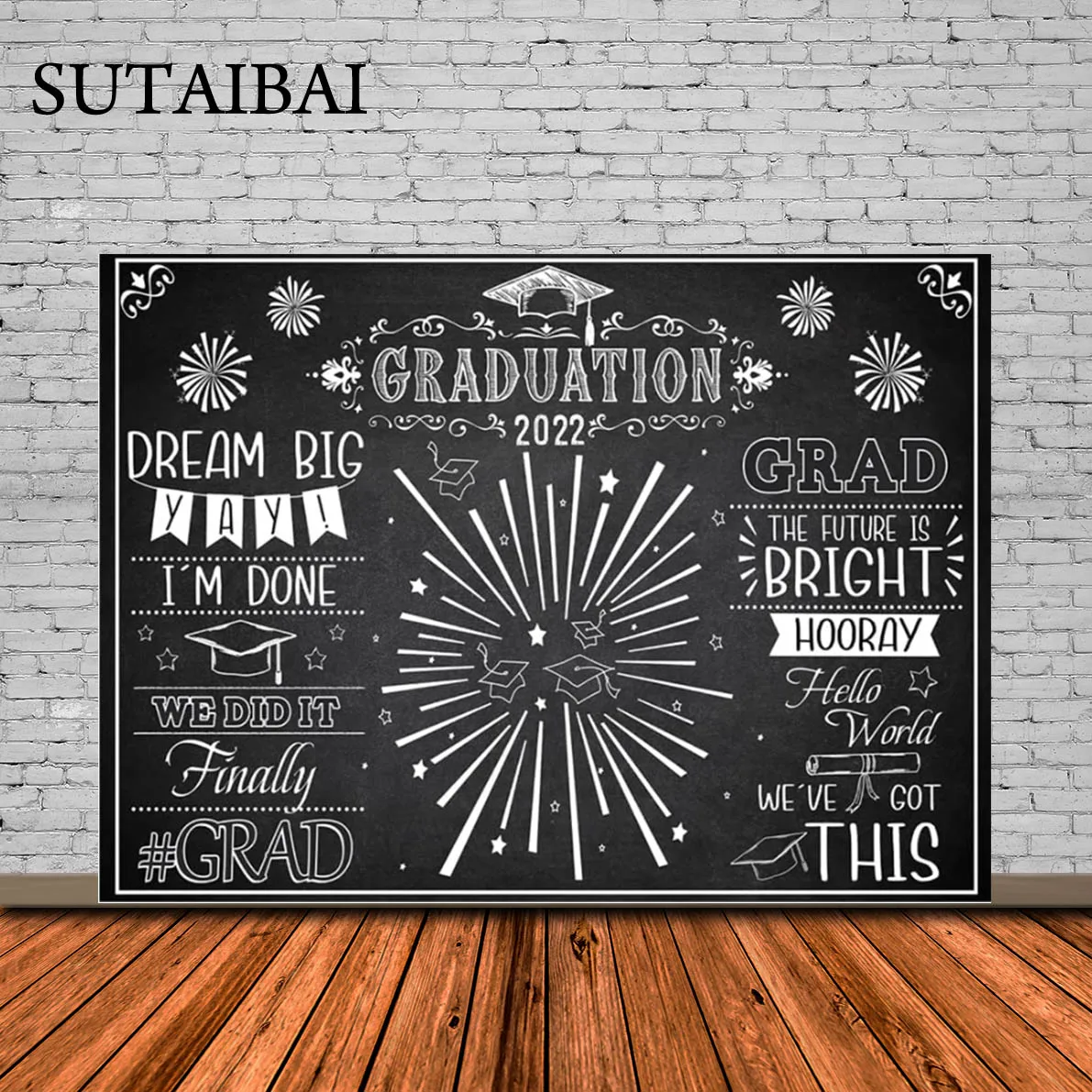 Black Graduation Party Decorations Backdrop for School Photography Congratulations Background Congrats Grad Class of 2022 Prom
Black Graduation Party Decorations Backdrop for School Photography Congratulations Background Congrats Grad Class of 2022 Prom