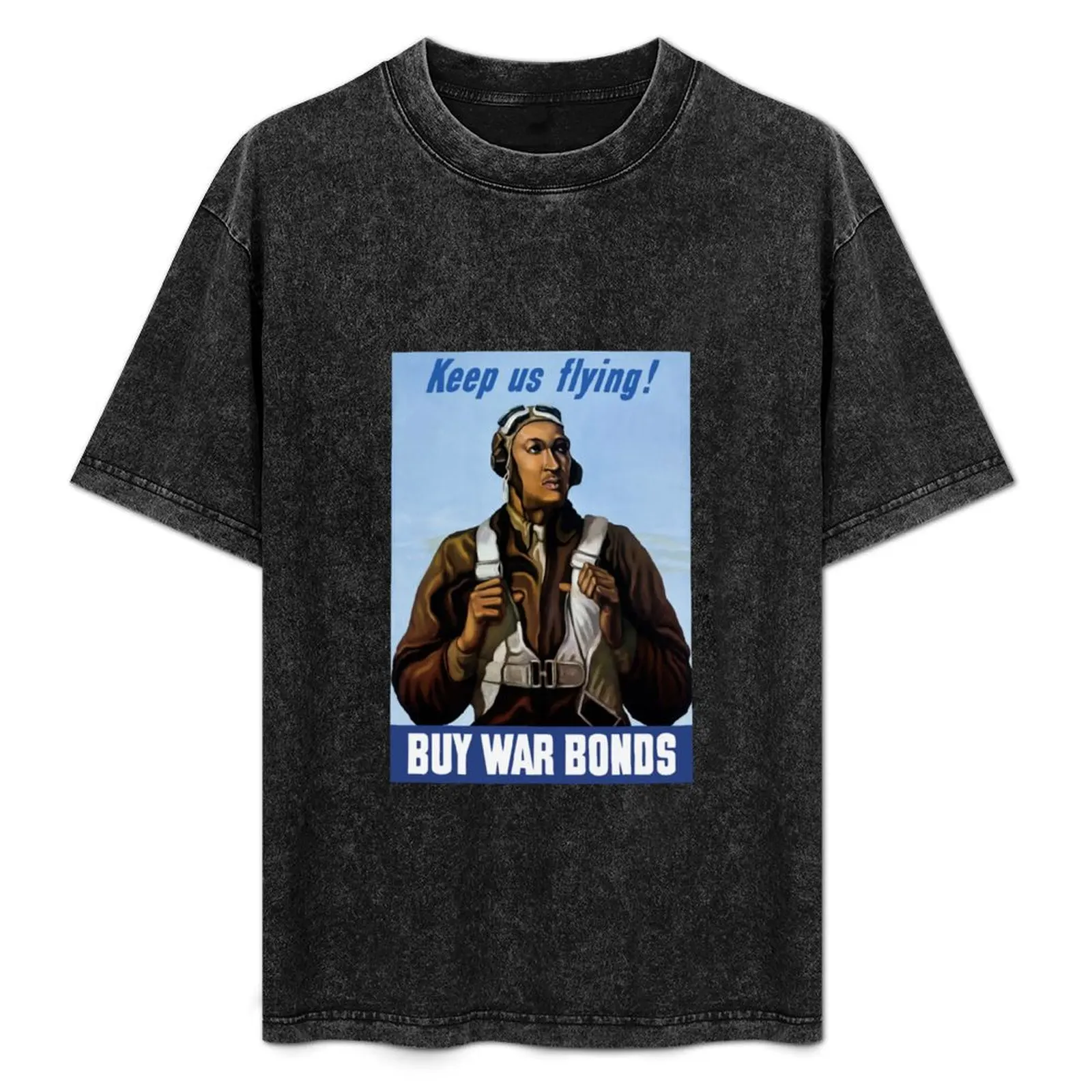 Tuskegee Airmen - Keep Us Flying - WW2 T-Shirt Casual Breathable Short Sleeve Top
Tuskegee Airmen - Keep Us Flying - WW2 T-Shirt Casual Breathable Short Sleeve Top