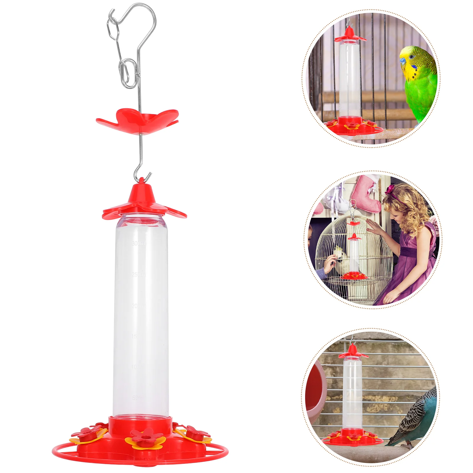 Hummingbird Feeder Plastic Outdoor Feeders for Outdoors Hanging Hangers Iron Waterer
Hummingbird Feeder Plastic Outdoor Feeders for Outdoors Hanging Hangers Iron Waterer
