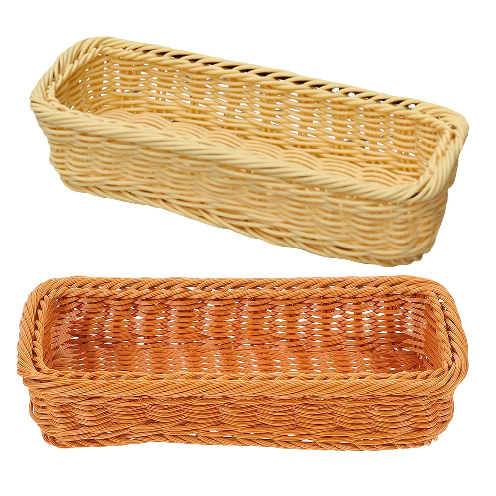 2pcs Kitchen Storage Box Plastic Chopstick Holder Utensil Basket For Cutlery Silverware Drying Rack Home Dishwasher 
2pcs Kitchen Storage Box Plastic Chopstick Holder Utensil Basket For Cutlery Silverware Drying Rack Home Dishwasher