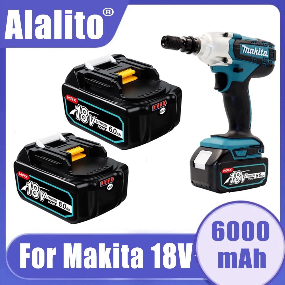 2023 Upgrade 18V 6.0 8.0Ah Rechargeable Battery For Makita Power Tools with LED Li-ion Replacement LXT BL1860 1850 18v 6000mAh
2023 Upgrade 18V 6.0 8.0Ah Rechargeable Battery For Makita Power Tools with LED Li-ion Replacement LXT BL1860 1850 18v 6000mAh