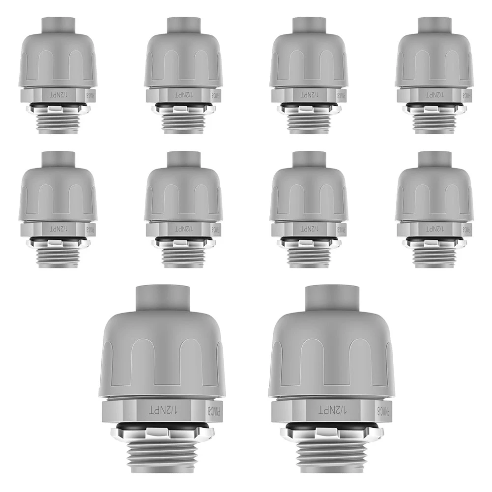 Electrical Conduit Fittings PVC Conduit Connectors 1 2 Inch Easy Install Conduit Connectors Flammability Rating
Electrical Conduit Fittings PVC Conduit Connectors 1 2 Inch Easy Install Conduit Connectors Flammability Rating