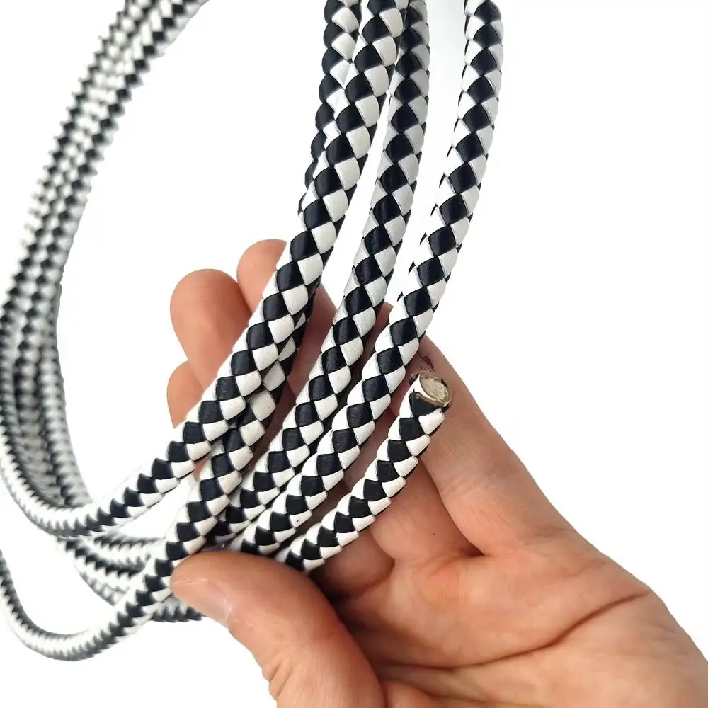 Aaazee 8 мм черный, белый цвет из натуральной кожи плетеный ремешок для браслета из шнура Боло
Aaazee 8 мм черный, белый цвет из натуральной кожи плетеный ремешок для браслета из шнура Боло