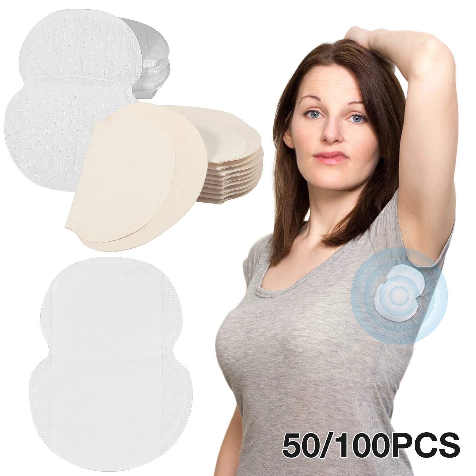 50/100Pcs Disposable Underarm Armpit Sweat Pads Breathable Unisex Sweat ummer Deodorants Underarm Anti Perspiration Sweat Pads
50/100Pcs Disposable Underarm Armpit Sweat Pads Breathable Unisex Sweat ummer Deodorants Underarm Anti Perspiration Sweat Pads