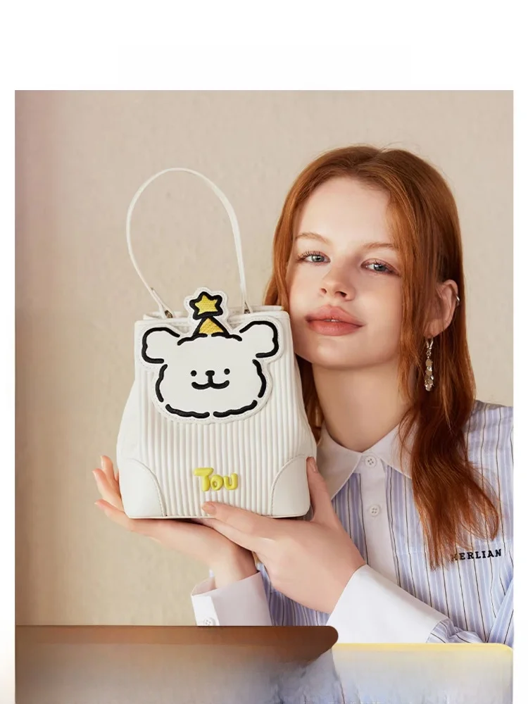 Toutou Faion трендовая сумка-вед, женская сумка через плечо, подарок на день рождения, большая складная корзина Capaci, ape
Toutou Faion трендовая сумка-вед, женская сумка через плечо, подарок на день рождения, большая складная корзина Capaci, ape